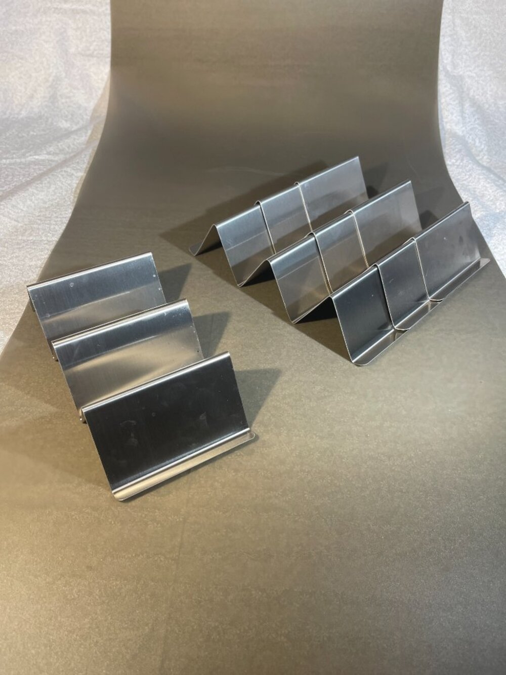 Semko Taco Holder 4 Pack - Stainless Steel Taco Holders (861)